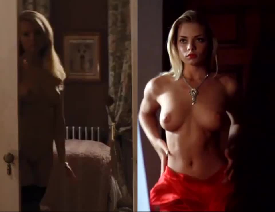 Margot Robbie and Jaime Pressly with their tits out - free porn video