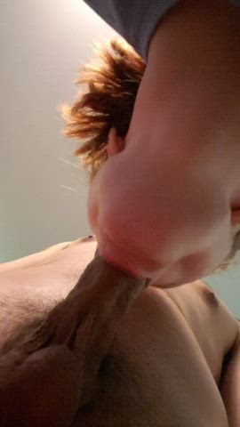 I love how cock makes me get on my knees so fast - free porn video