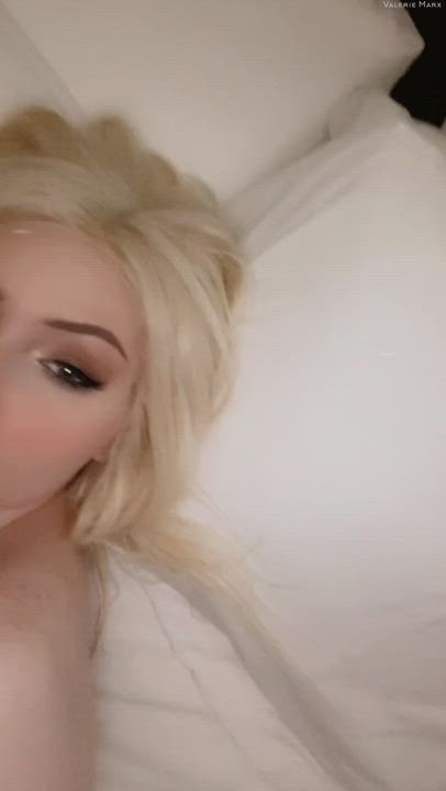 I love rubbing the load you leave oozing out of me all over my little clit 🥰 - free porn video