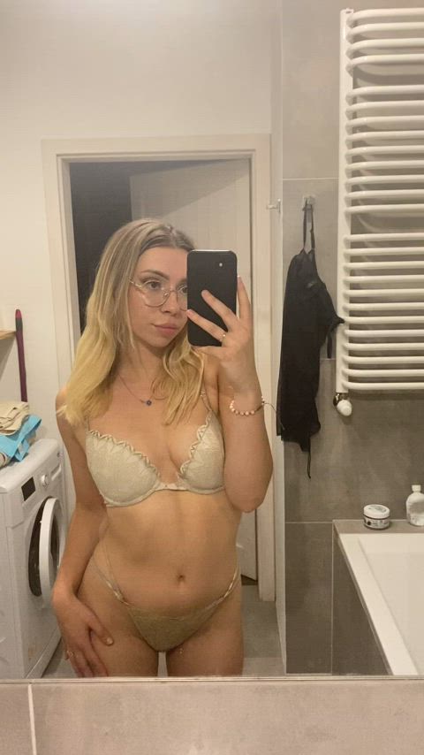 Hoping to make one of my coworkers need to jerk off in the bathroom today. - free porn video
