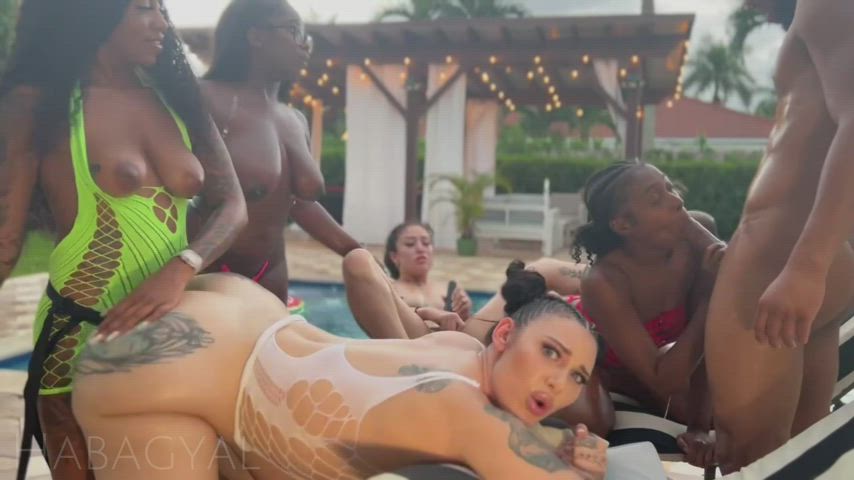 Wanna join our pool party? - free porn video