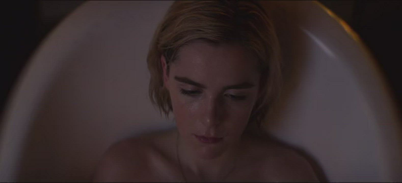 Kiernan Shipka in the Tub - free porn video