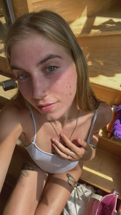 POV: licking this tiny little fit slut’s pussy - free porn video