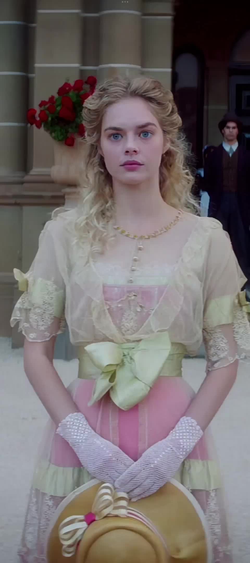 Samara Weaving in Picnic at Hanging Rock (Enhanced Slow Motion) - free porn video