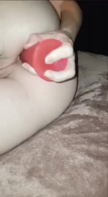 I rather enjoy watching my ass grip ☺ - free porn video