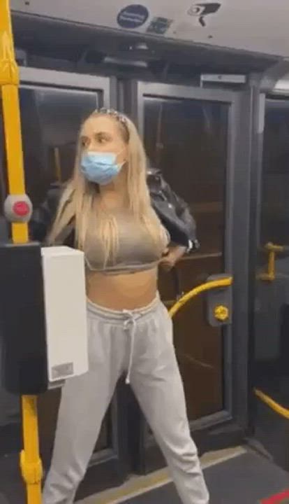 Public Train - free porn video
