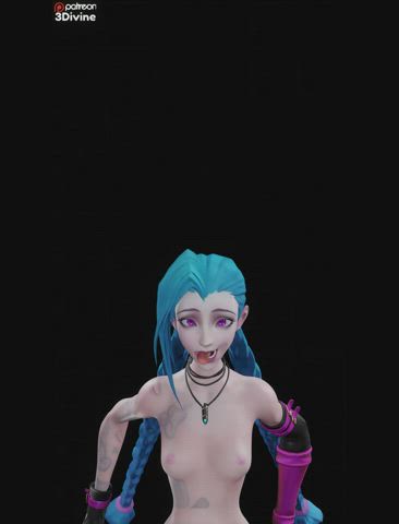 Jinx jiggle test (3Divine) [League Of Legends] - free porn video