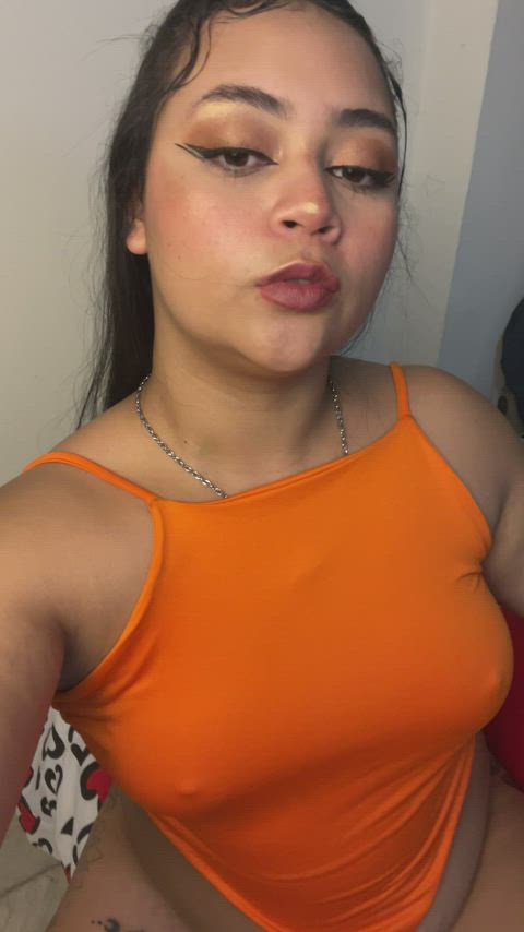 Kinda sad because my tits never get enough love! - free porn video