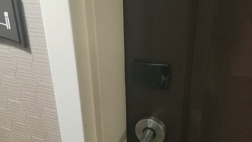 Honey, I am back! Oops... don't mind me... My wife is so loud, I can hear her getting fucked from a mile away so I just pull out my phone to capture this slut in action - free porn video