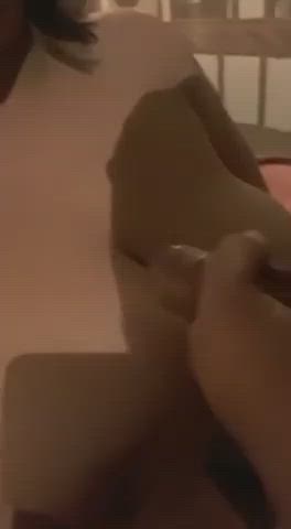 Cumming on an amazing pair of boobs - free porn video