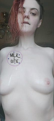 I love my oily boobs - free porn video