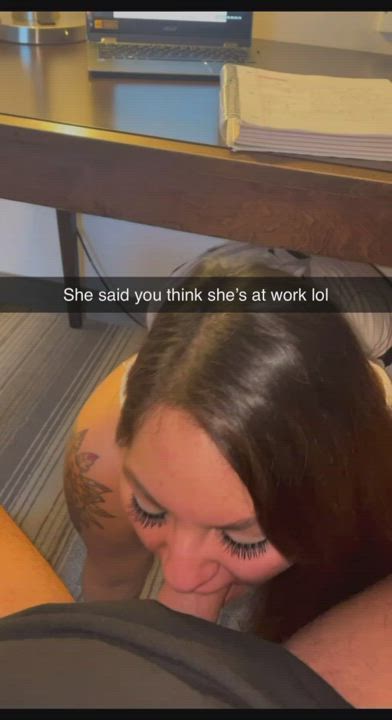 You thought your wife was busy at work today that’s why she wasn’t responding. Until you got this from your asshole ex boss who fired you only 2 weeks ago while he was on a zoom call - free porn video