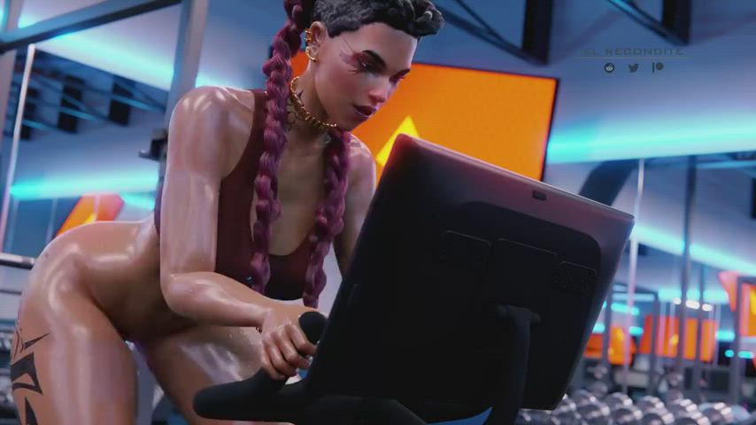 Loba's right fitness (el-recondite) [Apex Legends] - free porn video