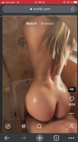 Pounding Mia in a shower - free porn video