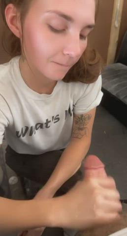 Finishing it off at work - free porn video
