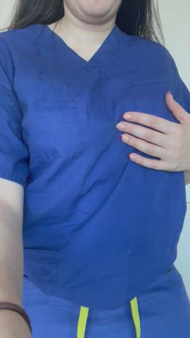 Seems a shame to hide these curves under my scrubs [f]23 - free porn video