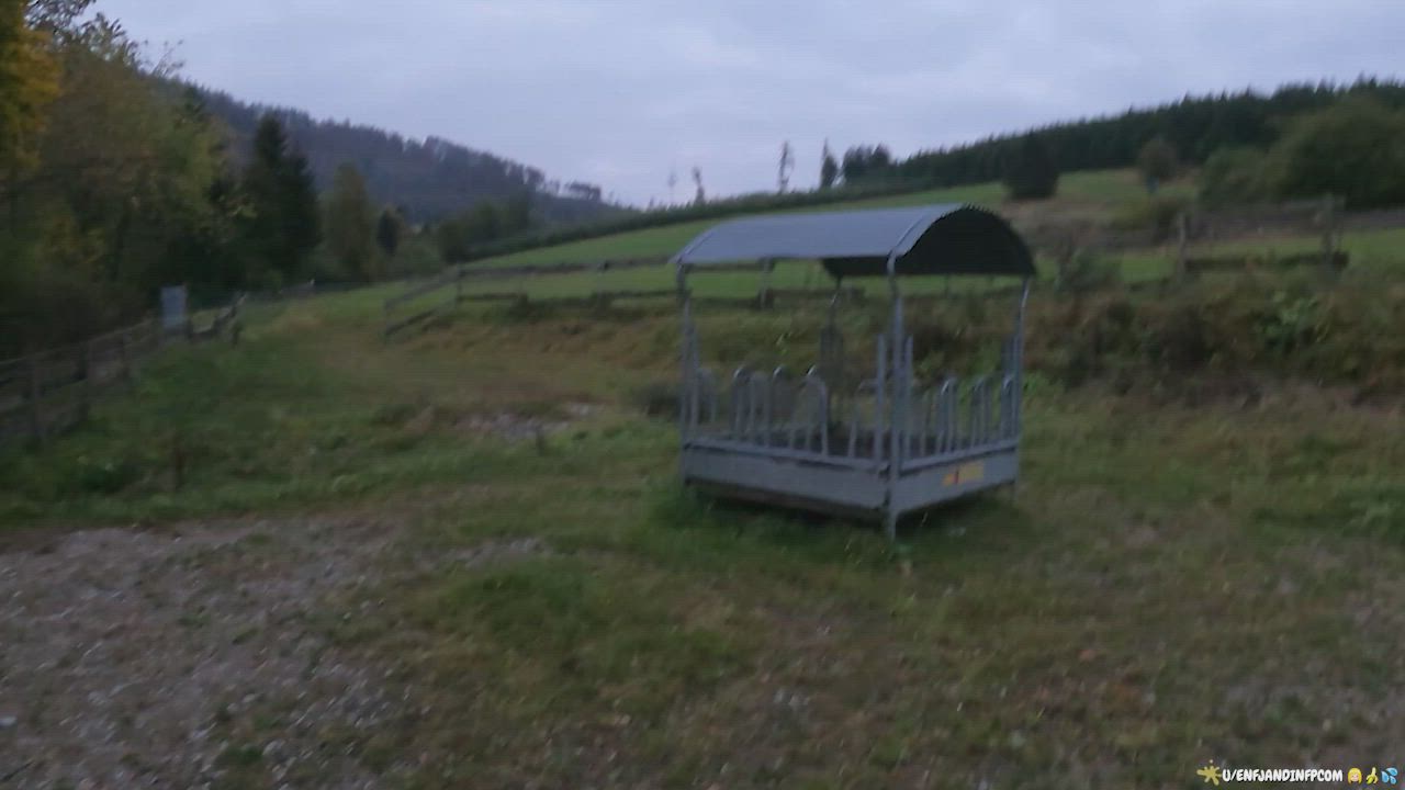 Outdoor facial...lovely - free porn video
