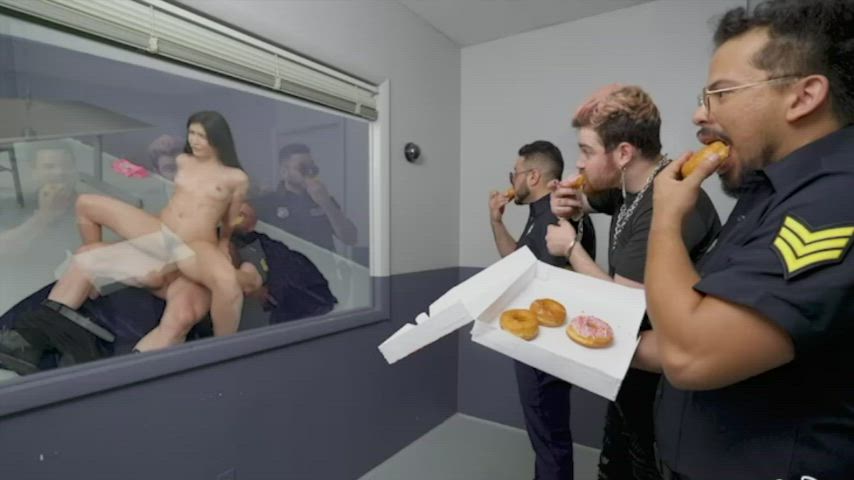 Now I've got a craving for donuts - free porn video