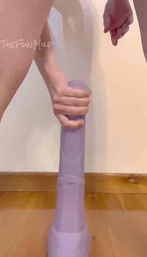 I wake up… and then squat on this most mornings! - free porn video
