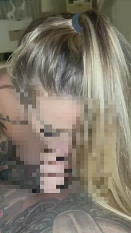Met my tinder date at a bar, and 25 minutes later he was spread on his back on our marital bed, while cucky listened outside. 😈🍆 - free porn video
