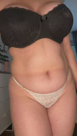 let’s just hope that my big ass can make up for my chubby tummy - free porn video