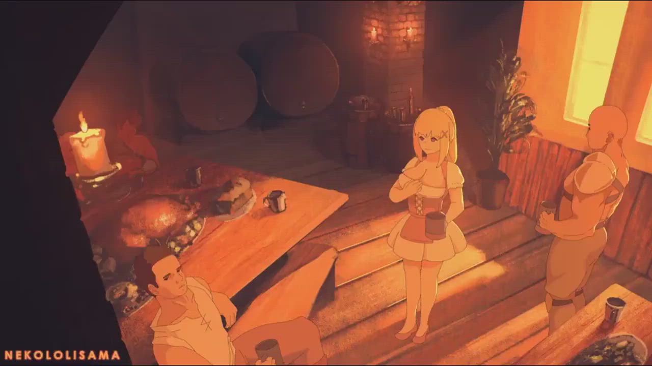 Darkness passed around (Neko_NSFW) [Konosuba] - free porn video