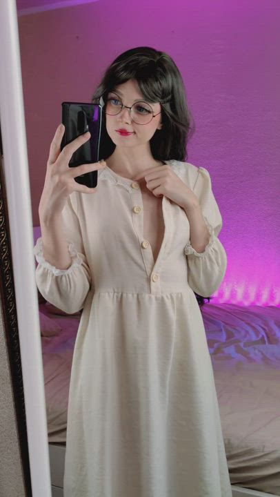 I've dressed up for you, Onii-chan 💖 - free porn video