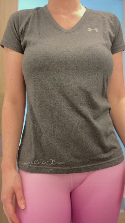The sports bra strikes again! - free porn video