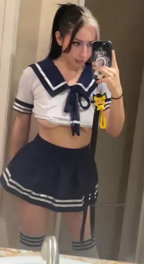 I want to be fucked in this outfit. - free porn video