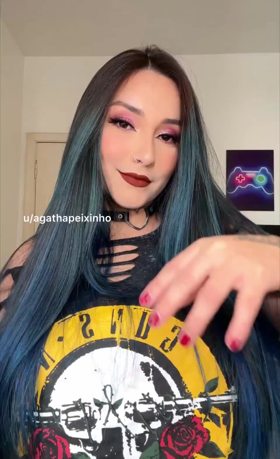 for lovers of busty latinas with nipple piercings - free porn video