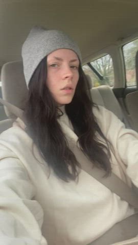 Being a little slut in traffic - free porn video