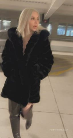 A quick one in the garage while he is away? - free porn video