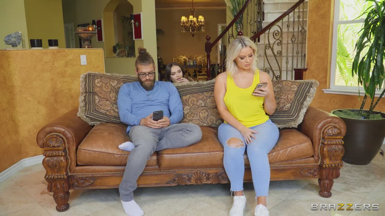 Hot Tits On A Platter - Aften Opal & Jenna Starr - free porn video