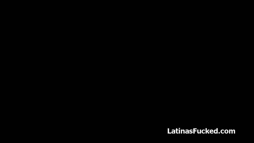 Spicy inked Latina pleases huge dick - free porn video