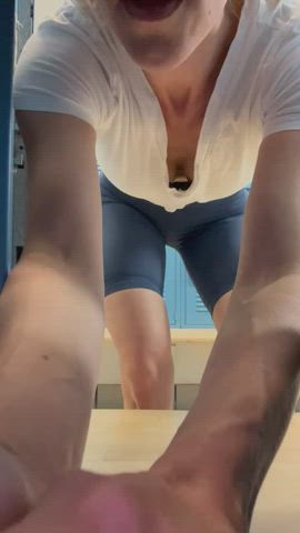 Breed me in the locker room - free porn video