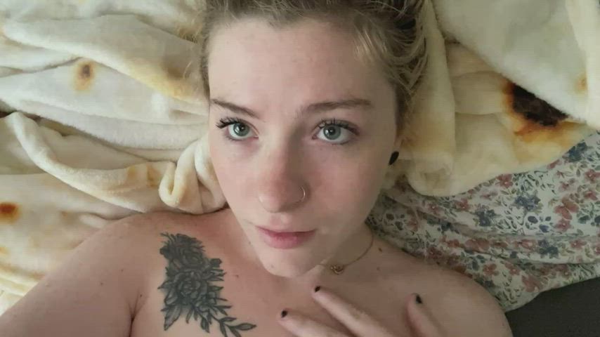 Allow me to show you the creampie coming out after you breed me 😇 - free porn video