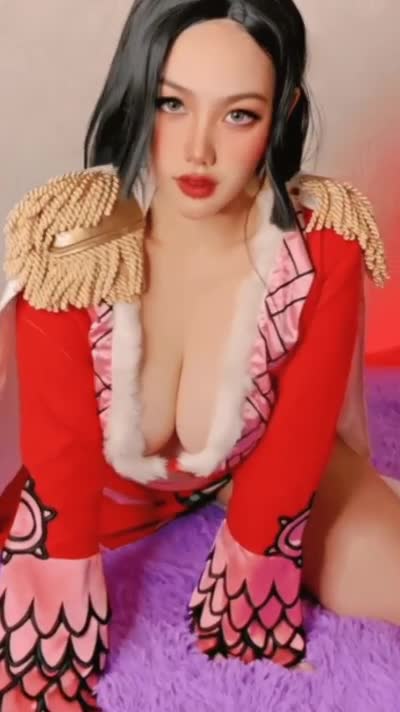 Boa Hancock ( HitomiAnna ) [OnePiece] - free porn video