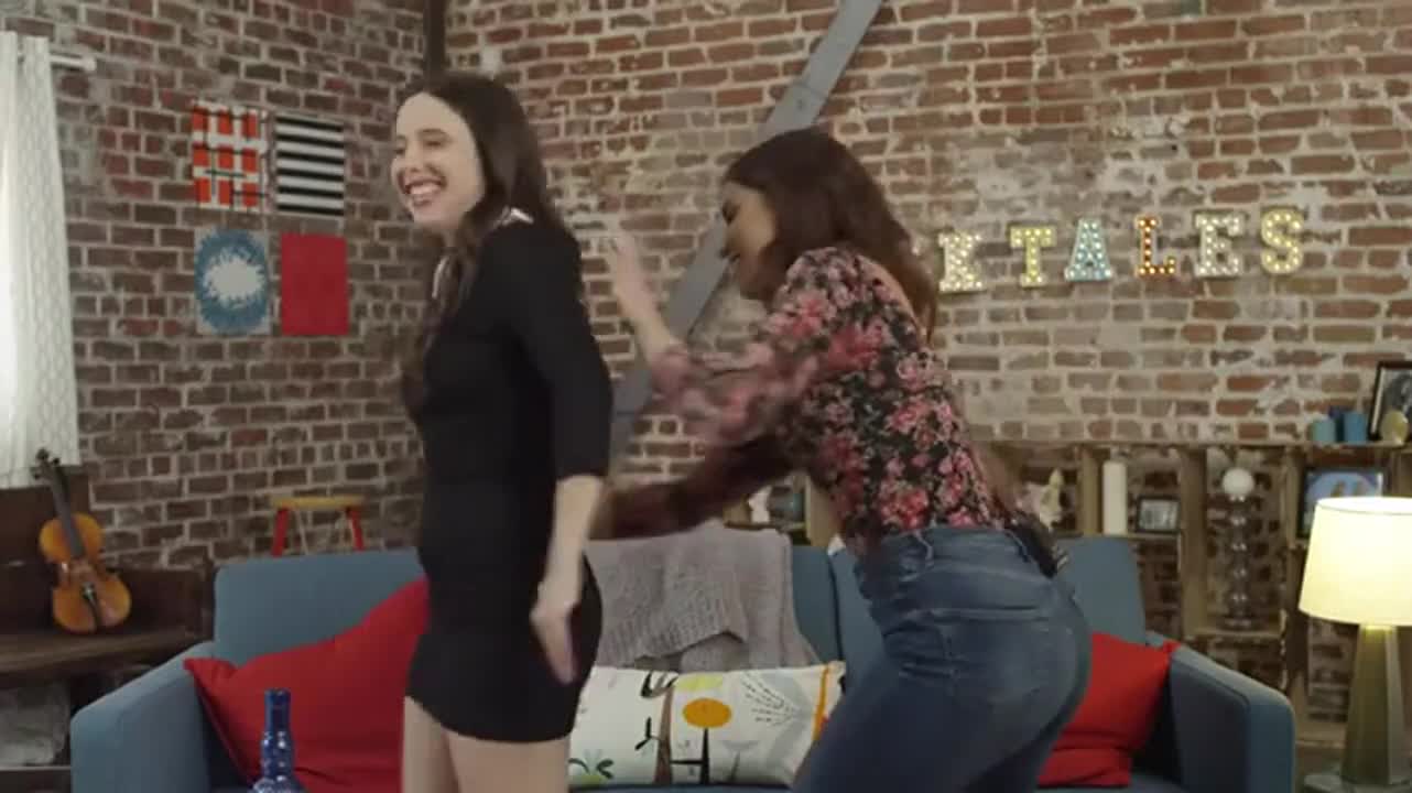 Esther Povitsky getting spanked - free porn video