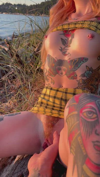 We went to watch the sunset but got a little carried away - free porn video