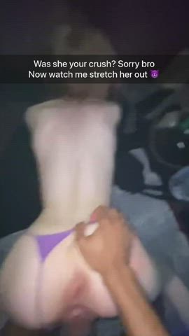 Hot College GF Fucking Doggystyle Monster Cock POV - free porn video