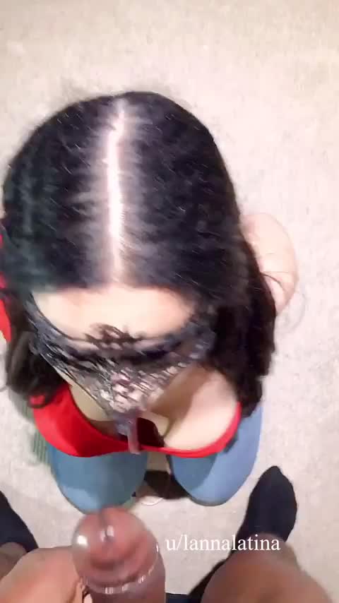 Got cum shoot all over my face as a punishment for stealing - free porn video