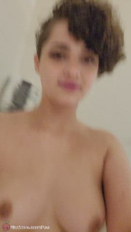 Sometimes I can't resist playing with myself a little in the shower - free porn video