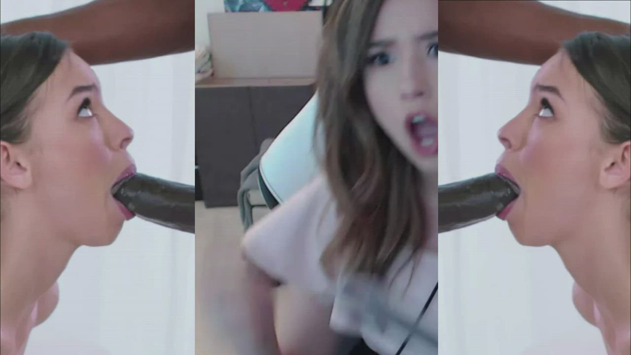 I want her to look at me like that as I suck a goon buds big cock for her - free porn video