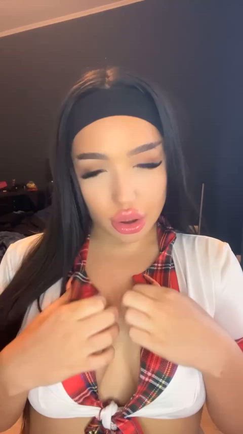 Somebody come and take care of my boobs - free porn video
