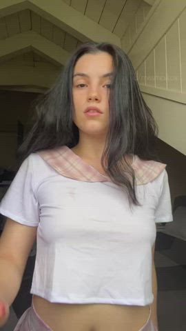 This is my favourite outfit to make older teachers hard at the school 👩🏻‍🎓 😏 - free porn video
