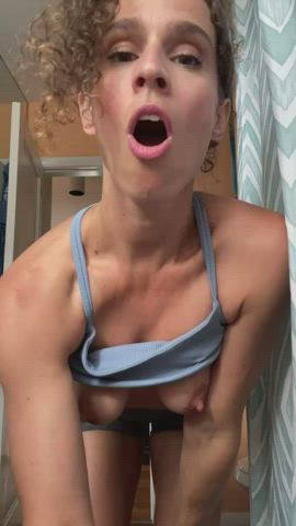 Jerk you off, expose the hairy muff, finish with your tongue in my ass! [F] - free porn video