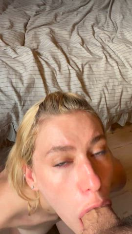 Airtight blowjob I won’t miss a drop of your juices - free porn video