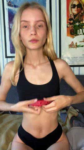 I will wonder if you will suck my cherries until I cum... - free porn video