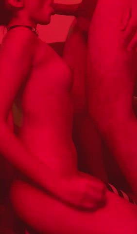 Fine, grab my throat and do it yourself OC (Sound On) - free porn video