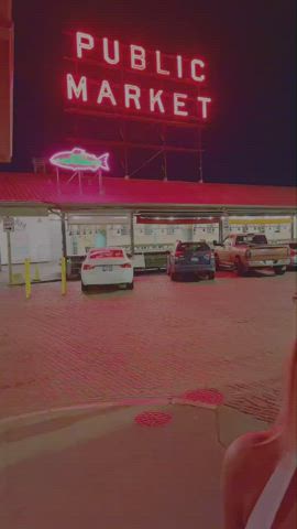 The titty market is open late for the public [gif] - free porn video